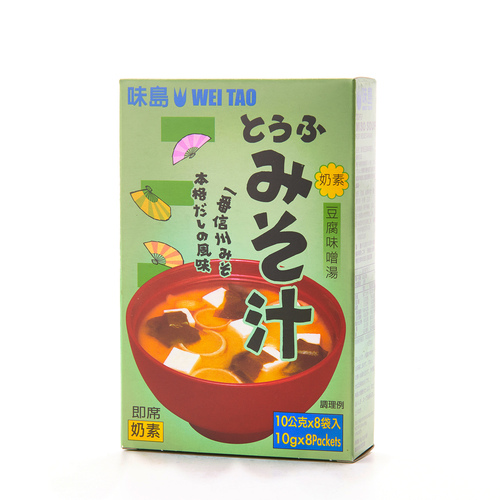 味島(素)豆腐味噌汁產品圖