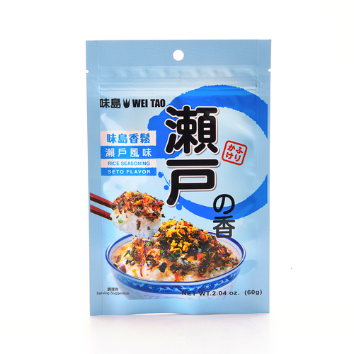 味島香鬆 瀨戶風味60g(袋裝)產品圖